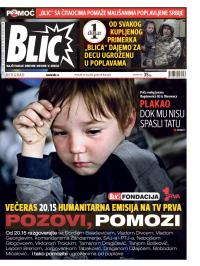 Blic - broj 6204, 23. maj 2014.