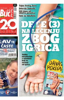 Blic - broj 6970, 10. jul 2016.