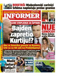 Informer - broj 2779, 11. jun 2021.