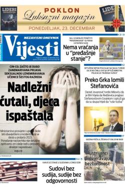 Vijesti - broj 9576, 22. dec 2024.