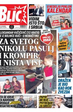 Blic - broj 8191, 6. dec 2019.