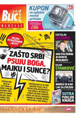 Blic - broj 8207, 22. dec 2019.