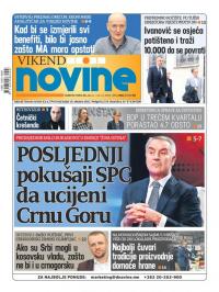 Dnevne novine - broj 2561, 21. dec 2019.