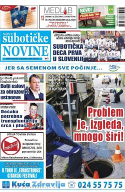 Nove Subotičke novine - broj 66, 13. apr 2018.