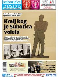 Nove Subotičke novine - broj 168, 29. maj 2020.