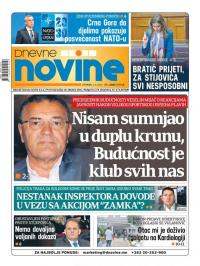 Dnevne novine - broj 3008, 1. jun 2021.