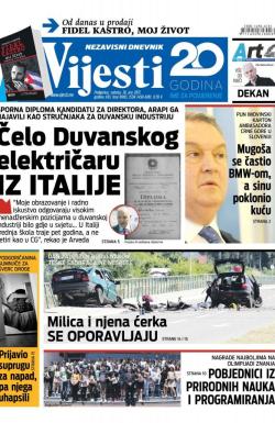 Vijesti - broj 6903, 10. jun 2017.