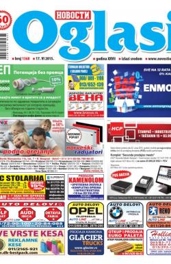 Novosti oglasi - broj 1368, 17. jun 2015.