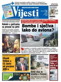 Vijesti - broj 6609, 18. avg 2016.