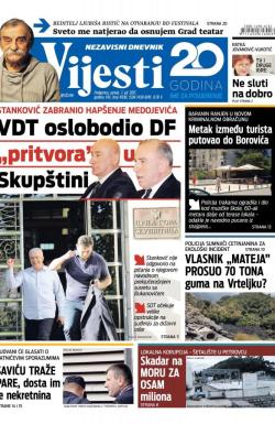 Vijesti - broj 6929, 7. jul 2017.