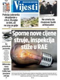 Vijesti - broj 7630, 6. jul 2019.