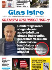 Glas Istre - broj 301, 31. okt 2020.