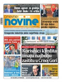 Dnevne novine - broj 2522, 6. nov 2019.