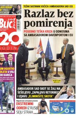 Blic - broj 6944, 14. jun 2016.