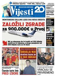 Vijesti - broj 7038, 24. okt 2017.