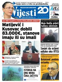 Vijesti - broj 7119, 3. feb 2018.