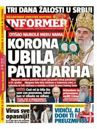 Informer - broj 2612, 21. nov 2020.