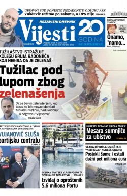 Vijesti - broj 7111, 26. jan 2018.