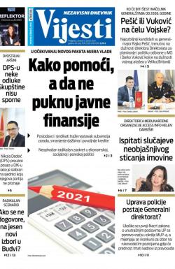 Vijesti - broj 8176, 12. jan 2021.