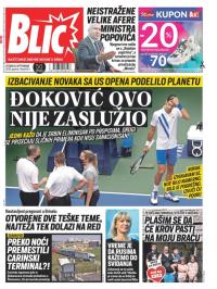 Blic - broj 8453, 8. sep 2020.