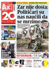 Blic - broj 7048, 26. sep 2016.