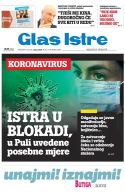 Glas Istre - broj 70, 11. mar 2020.