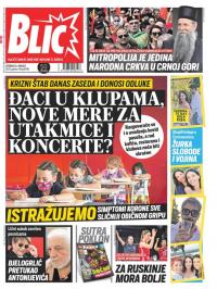 Blic - broj 8796, 24. avg 2021.