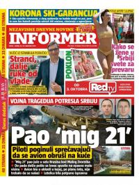 Informer - broj 2564, 26. sep 2020.