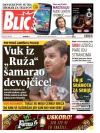 Blic - broj 6652, 21. avg 2015.