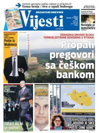 Vijesti - broj 6681, 27. okt 2016.