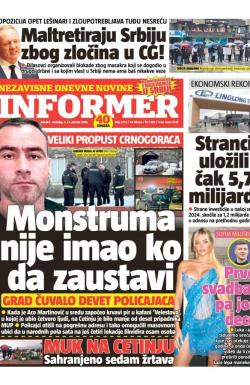 Informer - broj 3872, 4. jan 2025.