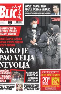 Blic - broj 8599, 5. feb 2021.