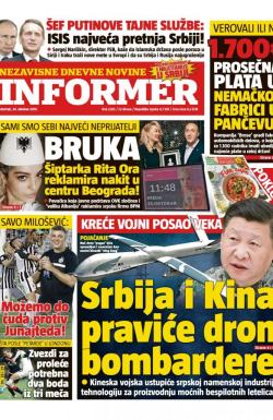 Informer - broj 2285, 24. okt 2019.