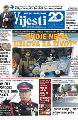 Vijesti - broj 7116, 31. jan 2018.