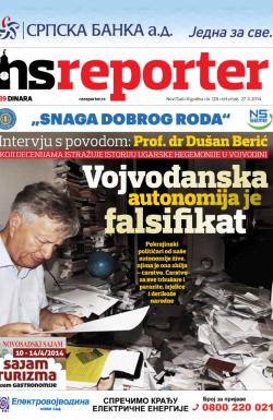 Novosadski reporter - broj 128, 27. mar 2014.