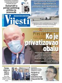 Vijesti - broj 8162, 26. dec 2020.