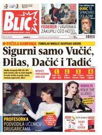 Blic - broj 6095, 30. jan 2014.