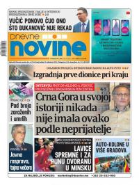 Dnevne novine - broj 2967, 19. apr 2021.