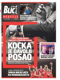 Blic - broj 7997, 26. maj 2019.