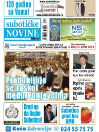 Nove Subotičke novine - broj 11, 15. mar 2013.