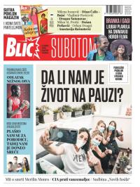 Blic - broj 8422, 8. avg 2020.