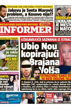 Informer - broj 3415, 10. jul 2023.