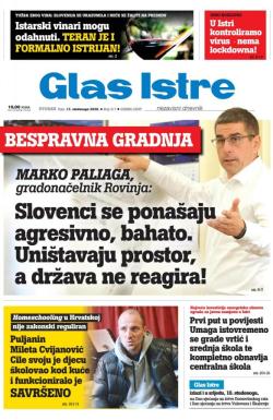 Glas Istre - broj 317, 17. nov 2020.