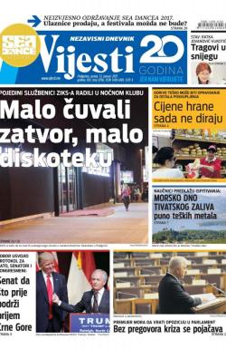 Vijesti - broj 6756, 13. jan 2017.