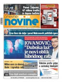 Dnevne novine - broj 2524, 8. nov 2019.