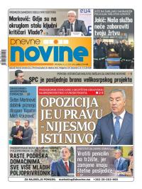 Dnevne novine - broj 2558, 18. dec 2019.