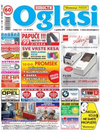 Novosti oglasi - broj 1336, 5. nov 2014.