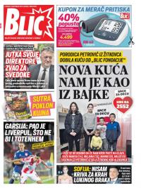 Blic - broj 8160, 5. nov 2019.