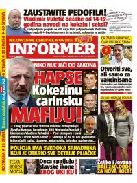 Informer - broj 2705, 16. mar 2021.