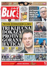 Blic - broj 8128, 4. okt 2019.